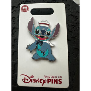 DCL Disney Cruise Line 2024 Pin Stitch Sailor NEW!